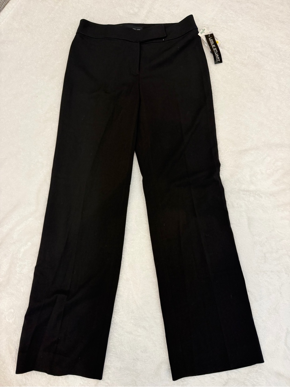 Leslie Stuart Black Wide Leg Dress Pants
